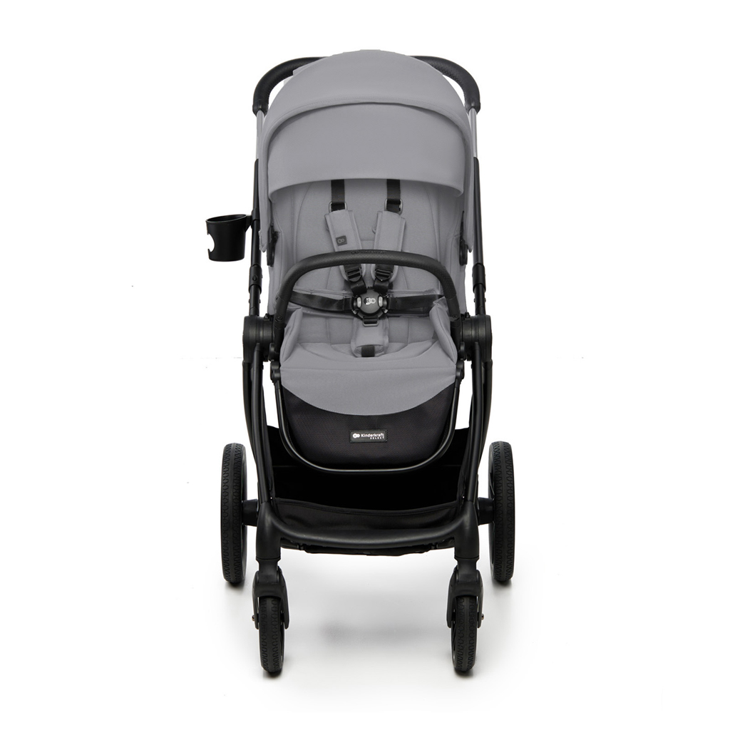 KINDERKRAFT Kombinált babakocsi Nea 2 2in1 Platinum Grey
